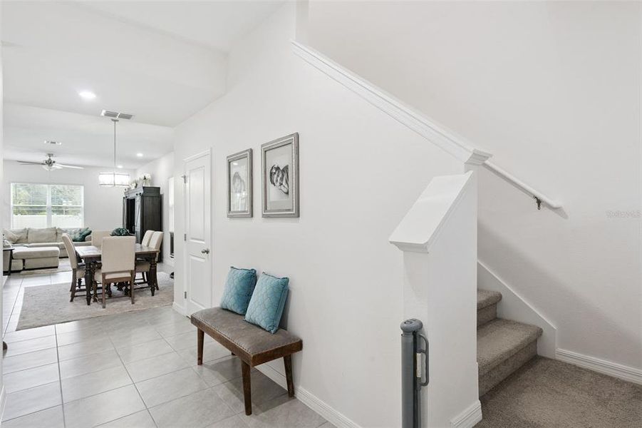 Furnished interior view inside a new home in San Sebastian Reserve, Apopka (Image 14).