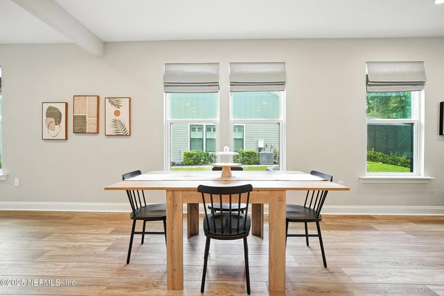 Furnished interior view inside a new home in , Jacksonville (Image 8).