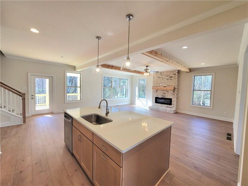 Furnished interior view inside a new home in , Jefferson (Image 10).