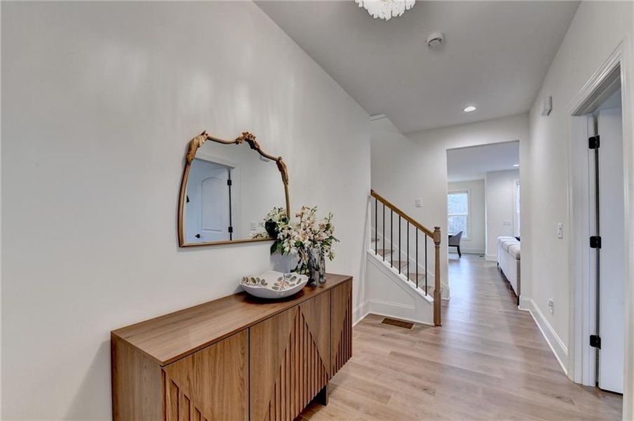 Furnished interior view inside a new home in , Woodstock (Image 39).