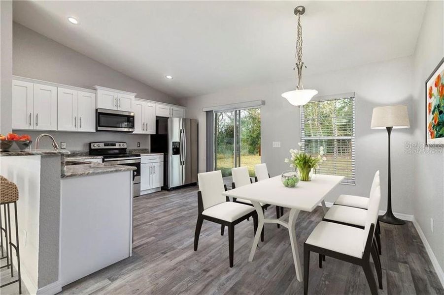 Furnished interior view inside a new home in , Ocala (Image 5).