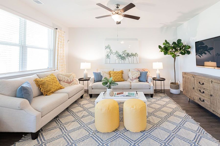Representative furnished interior of a home built from the Aria by D.R. Horton in Timberwalk, Cookeville (Image 5).