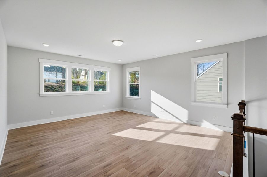 Spacious, unfurnished interior of a new home in Rone Creek, Waxhaw (Image 62).