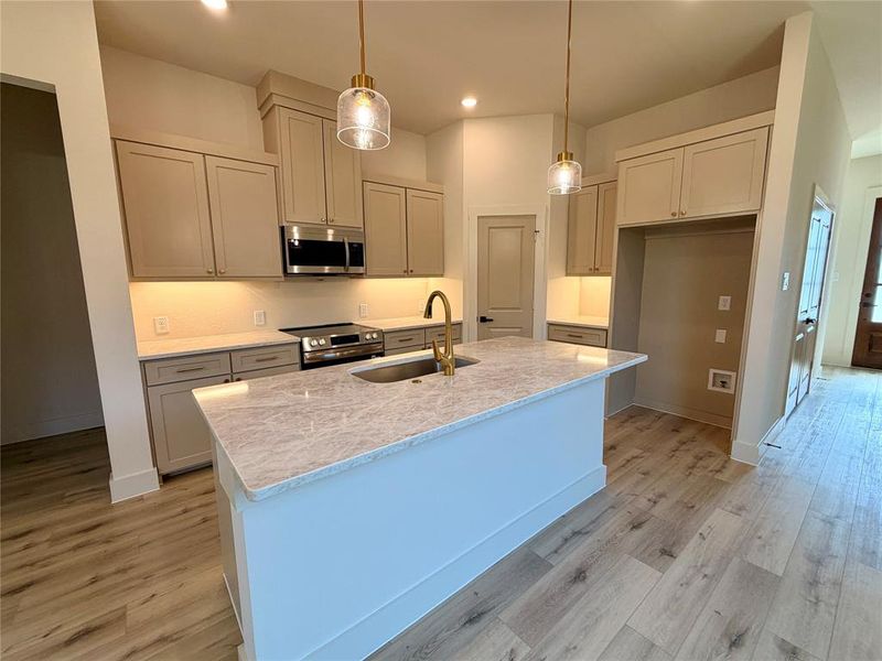 Furnished interior view inside a new home in , Fort Worth (Image 5). Furnished interior view inside a new home in , Fort Worth (Image 5).
