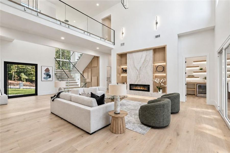 Furnished interior view inside a new home in , Auburn (Image 17).