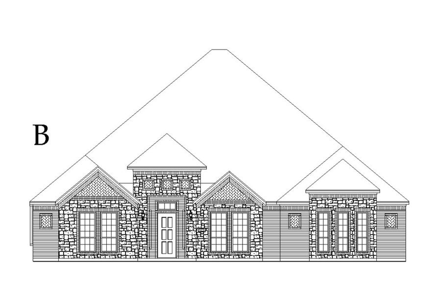 Representative rendering of the exterior for the Carlow by Windsor Homes (Image 5).