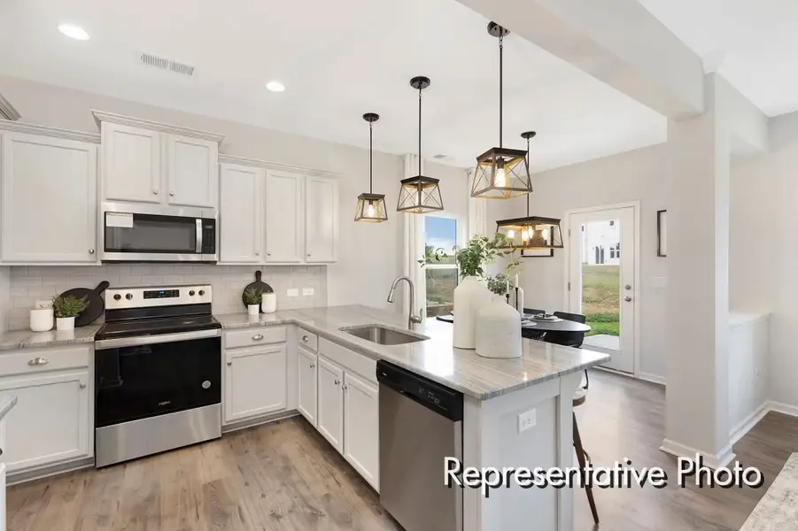 Furnished interior view inside a new home in Shay Crossing, Salisbury (Image 8).