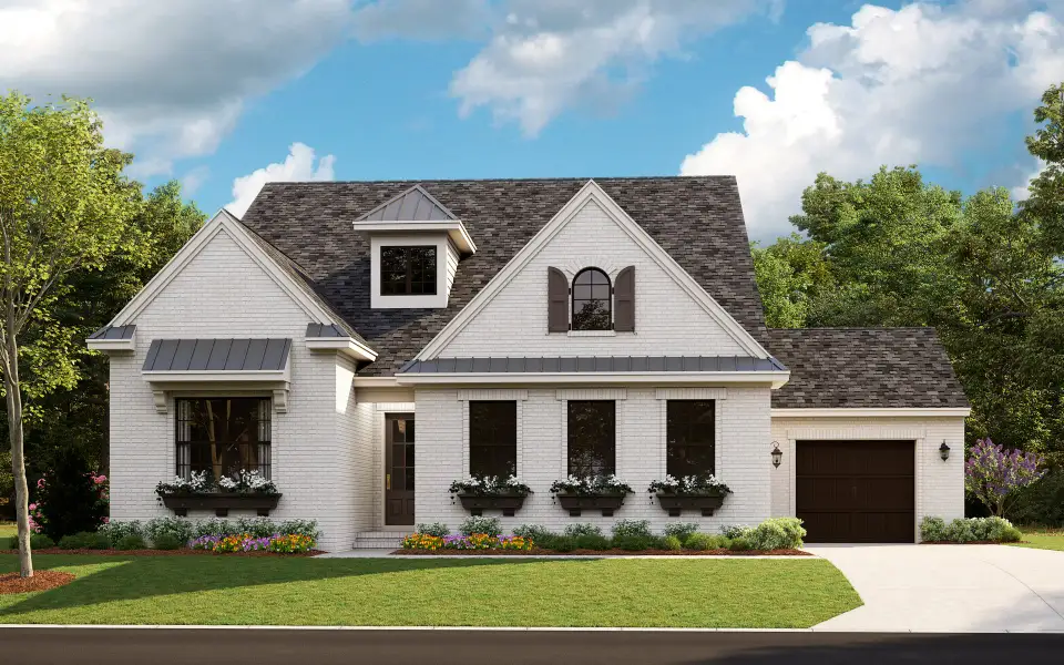Representative exterior photo of a completed home built from the Balboa by Classica Homes in McLean - Waterfront, Clover, SC (Image 21).