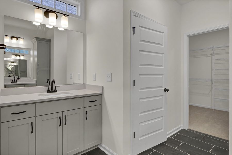Furnished interior view inside a new home in Grand Park, Leland (Image 9).