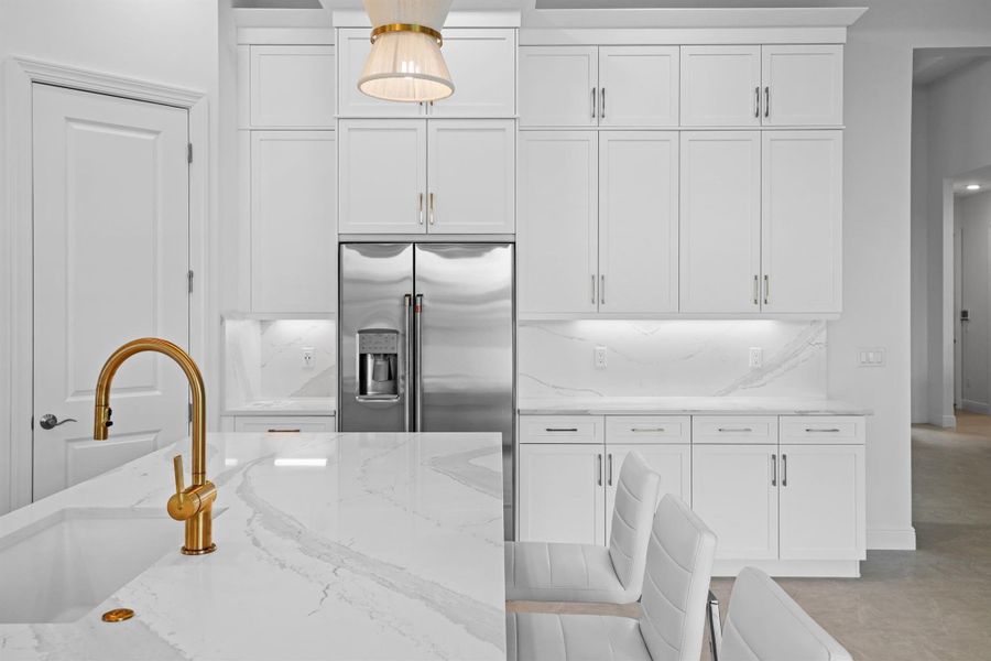 Furnished interior view inside a new home in Cresswind Palm Beach at Westlake, The Acreage (Image 10).