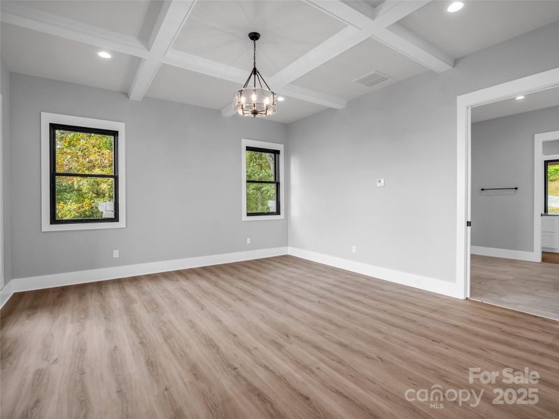 Spacious, unfurnished interior of a new home in , Mill Spring (Image 20).