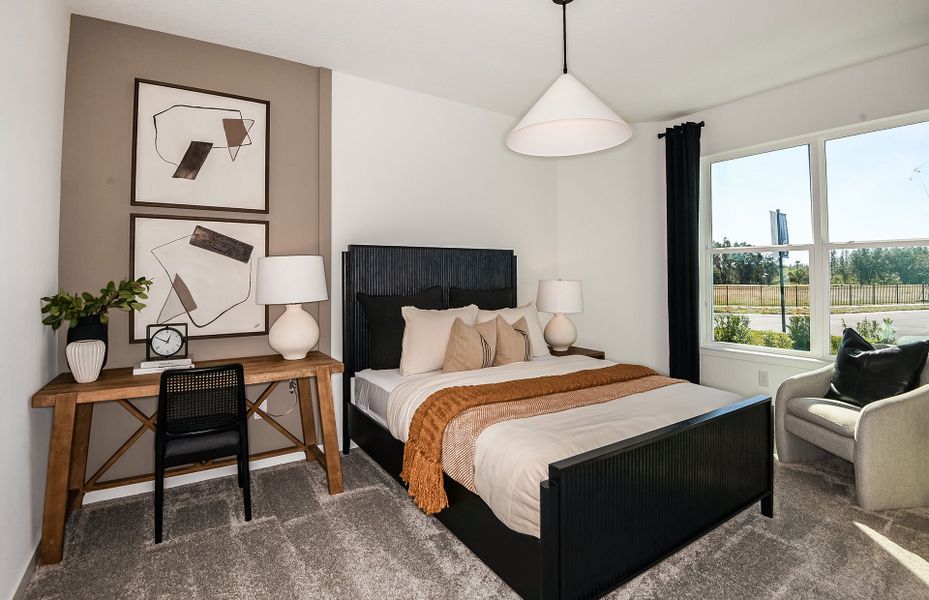 Furnished interior view inside a new home in Del Webb Stone Creek, Ocala (Image 6).