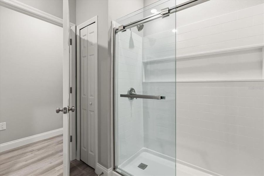 Close-up of interior finishes inside a home in , Sanford (Image 12).