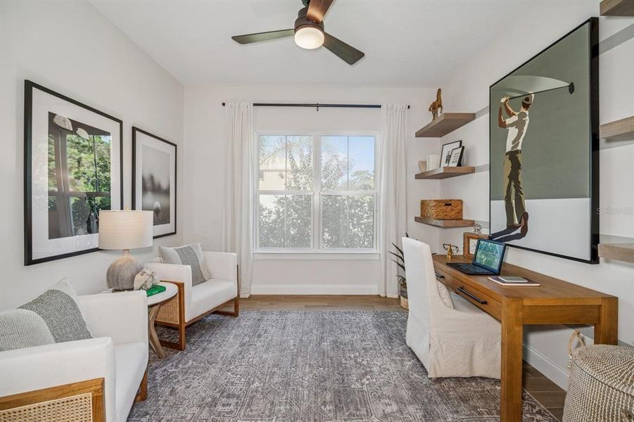 Furnished interior view inside a new home in Eden Preserve, Altamonte Springs (Image 12).