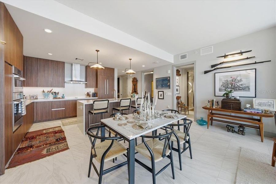 Furnished interior view inside a new home in , St. Petersburg (Image 19).