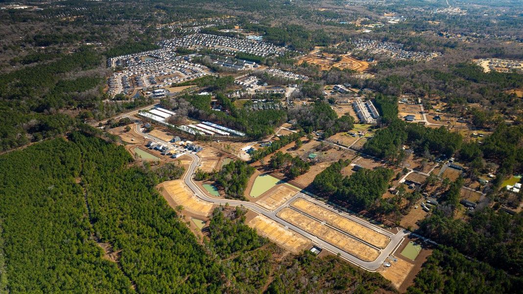 Site preparation for new homesites in The Cove at Mallard Crossing, Summerville (Image 26).