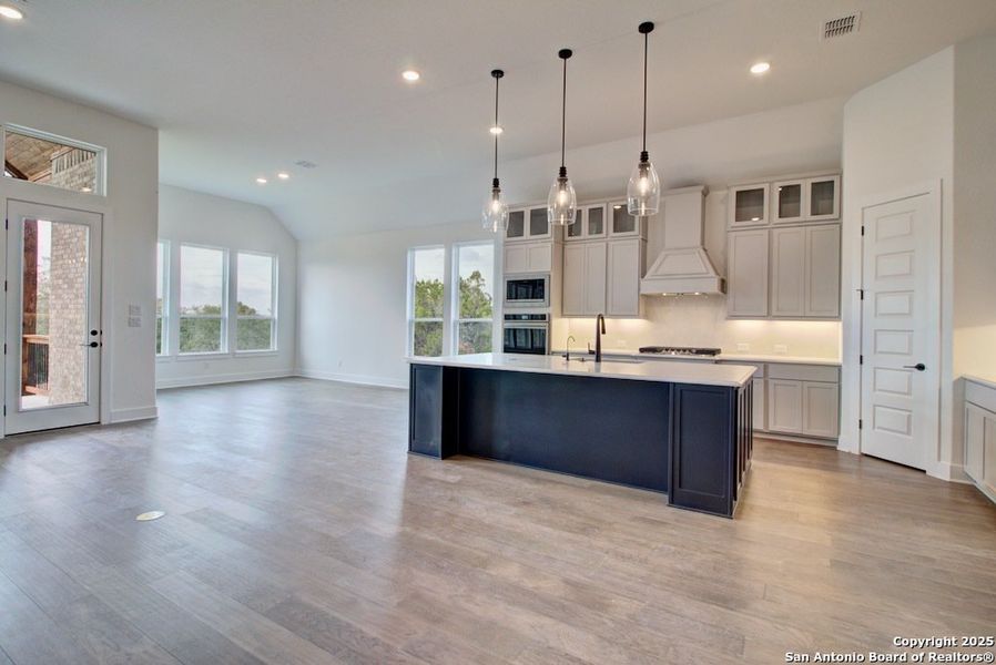 Furnished interior view inside a new home in Verandas at the Rim, San Antonio (Image 7).