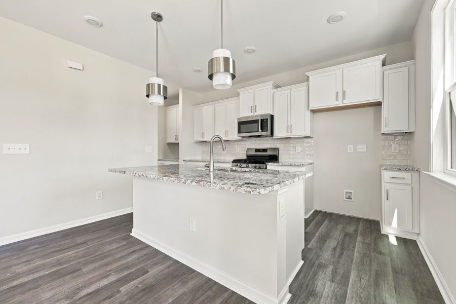 Furnished interior view inside a new home in Neill's Pointe, Angier (Image 10).