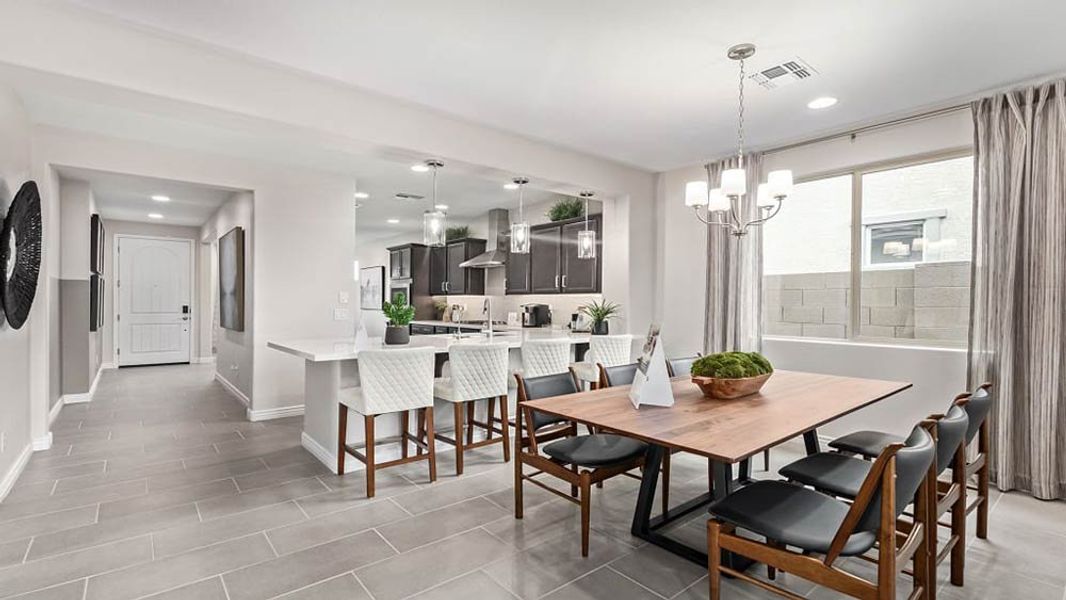 Representative furnished interior of a home built from the Hudson by Taylor Morrison in Paradisi Encore Collection, Surprise (Image 10). Representative furnished interior of a home built from the Hudson by Taylor Morrison in Paradisi Encore Collection, Surprise (Image 10).