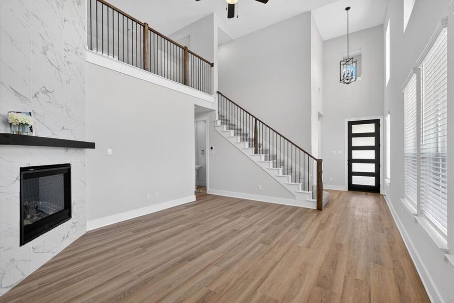 Spacious, unfurnished interior of a new home in Hillstead, Lavon (Image 21).