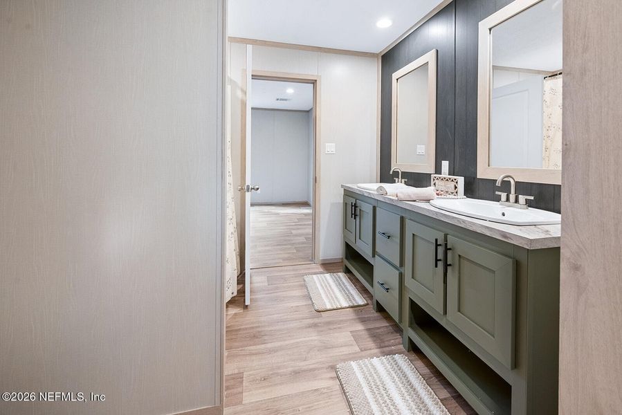 Furnished interior view inside a new home in , Lake Butler (Image 9).