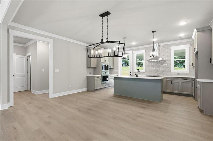 Furnished interior view inside a new home in , Statham (Image 8). Furnished interior view inside a new home in , Statham (Image 8).