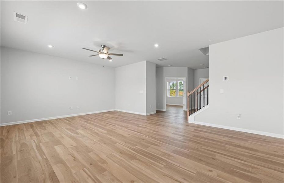 Spacious, unfurnished interior of a new home in Anderson Point, McDonough (Image 25).