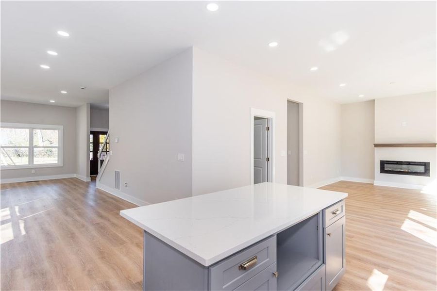 Furnished interior view inside a new home in , East Point (Image 10).