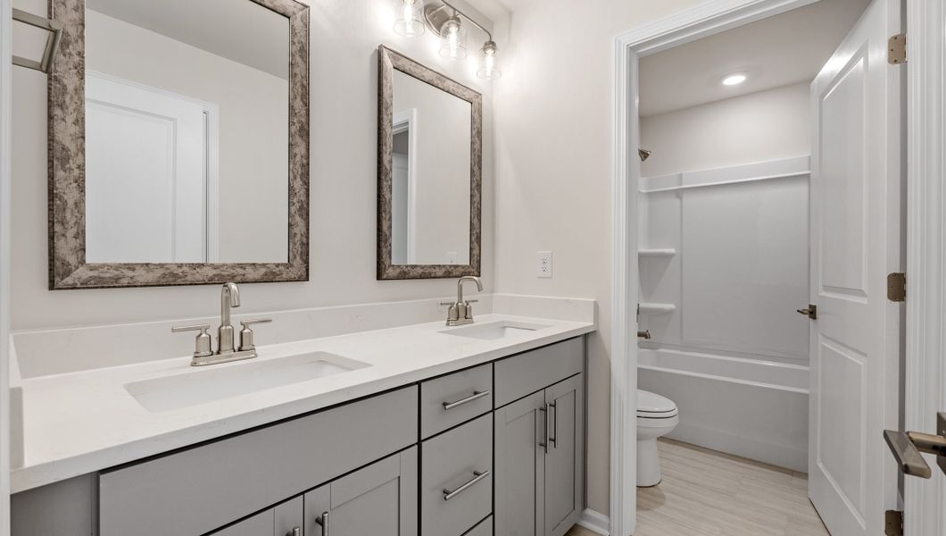 Furnished interior view inside a new home in Williams Ridge, Woodruff (Image 12).