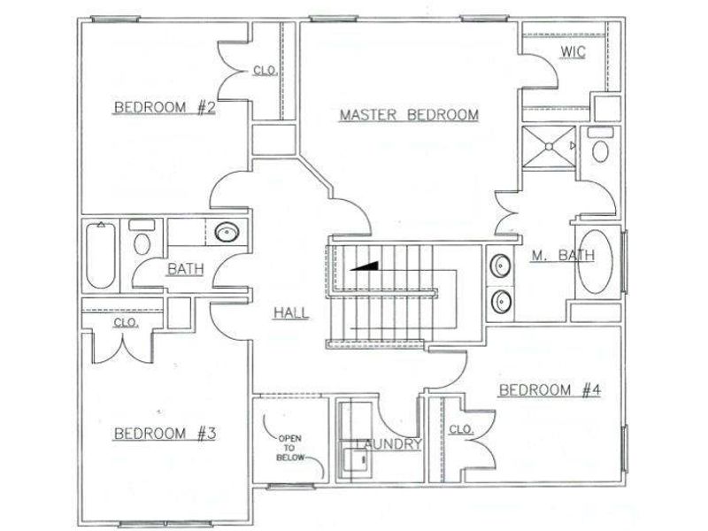 2D floor plan layout of this home in Benson Estates, Dallas, GA (Image 5). 2D floor plan layout of this home in Benson Estates, Dallas, GA (Image 5).