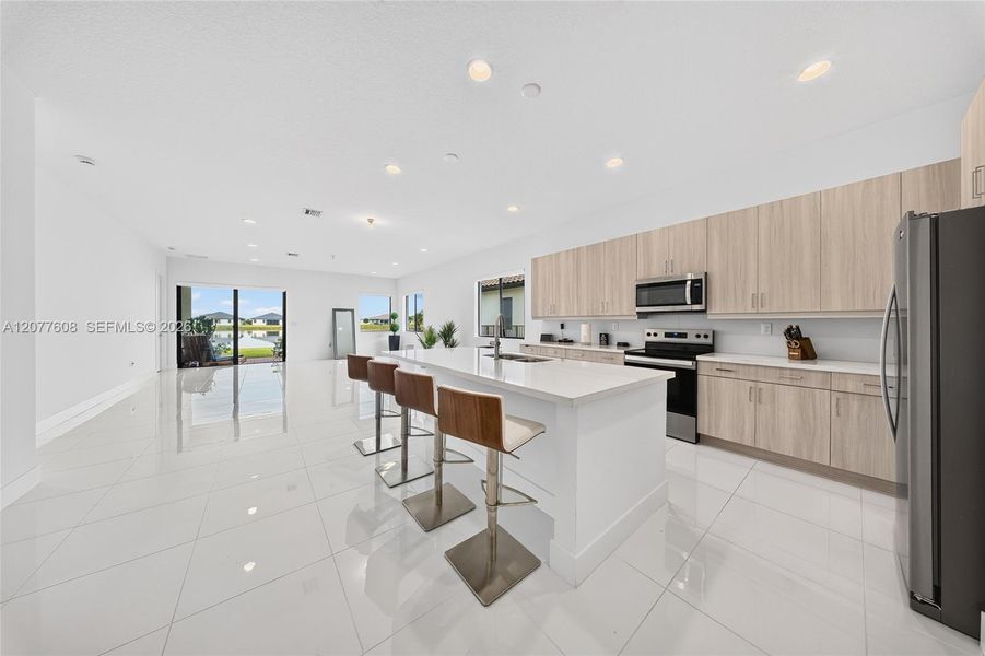 Furnished interior view inside a new home in , Immokalee (Image 38).