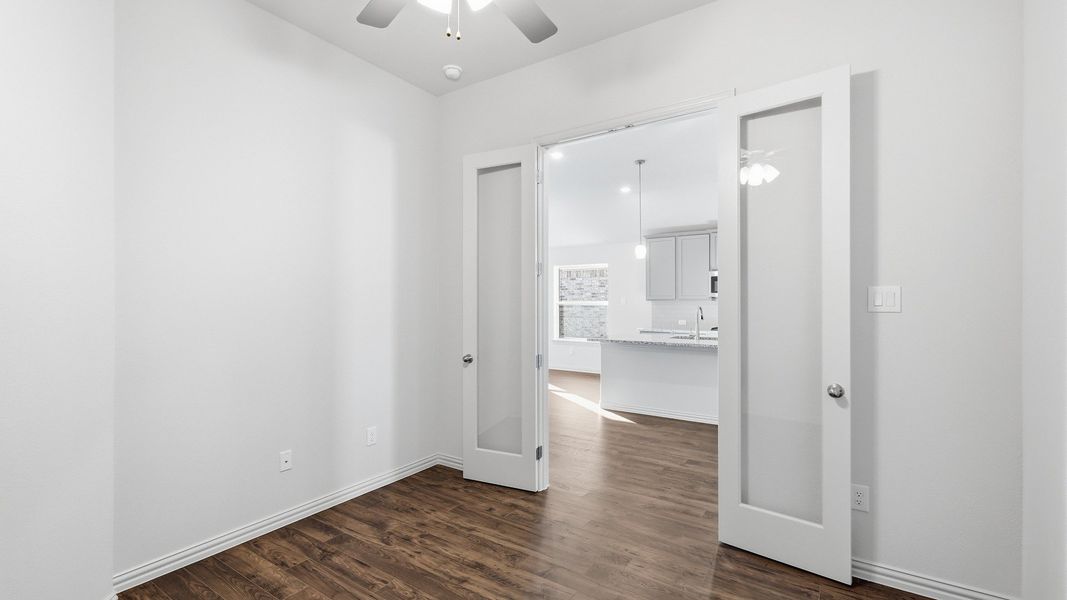 Furnished interior view inside a new home in Wildflower Ranch, Fort Worth (Image 15).