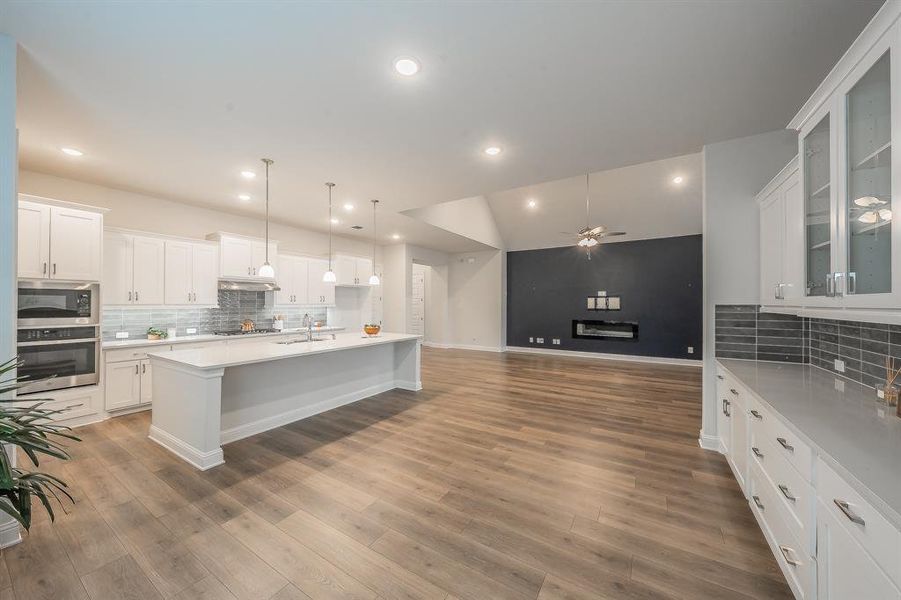 Furnished interior view inside a new home in Karis, Crowley (Image 6).