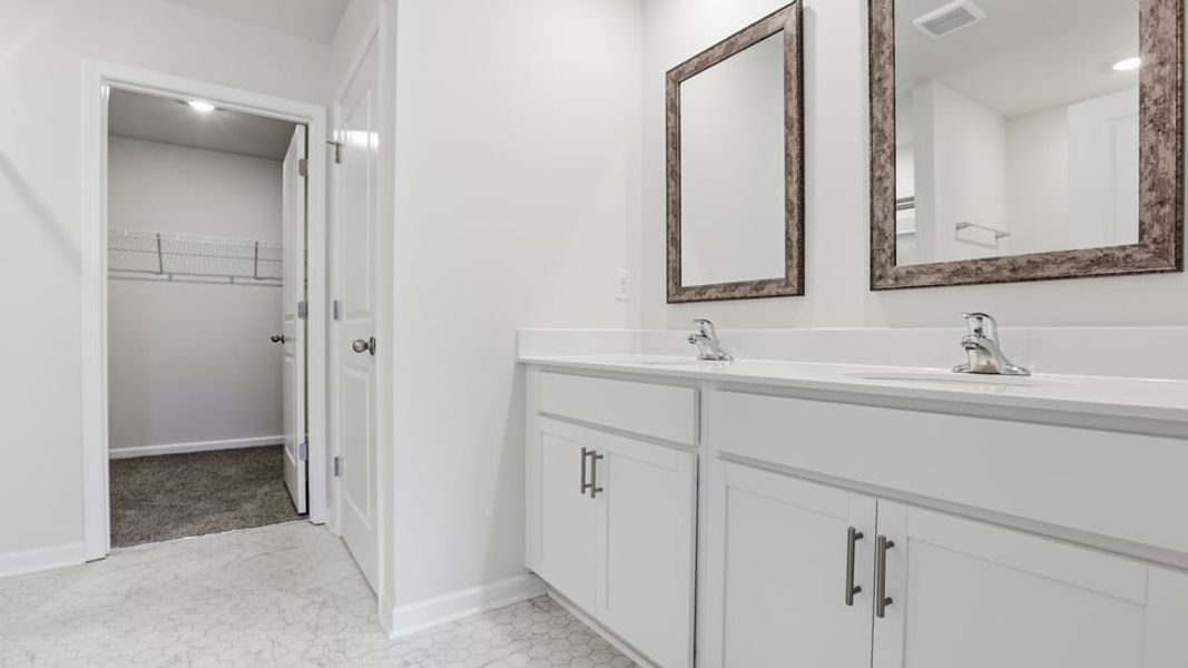 Furnished interior view inside a new home in Durbin Meadows Traditions, Fountain Inn (Image 14).
