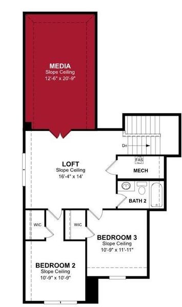 Beazer Homes Spiritas Ranch Avalon floorplan