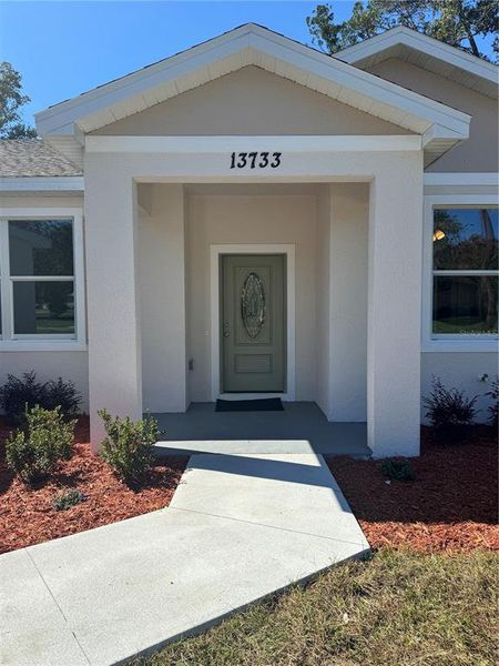 Exterior details and patio area of a home in , Dade City (Image 41).