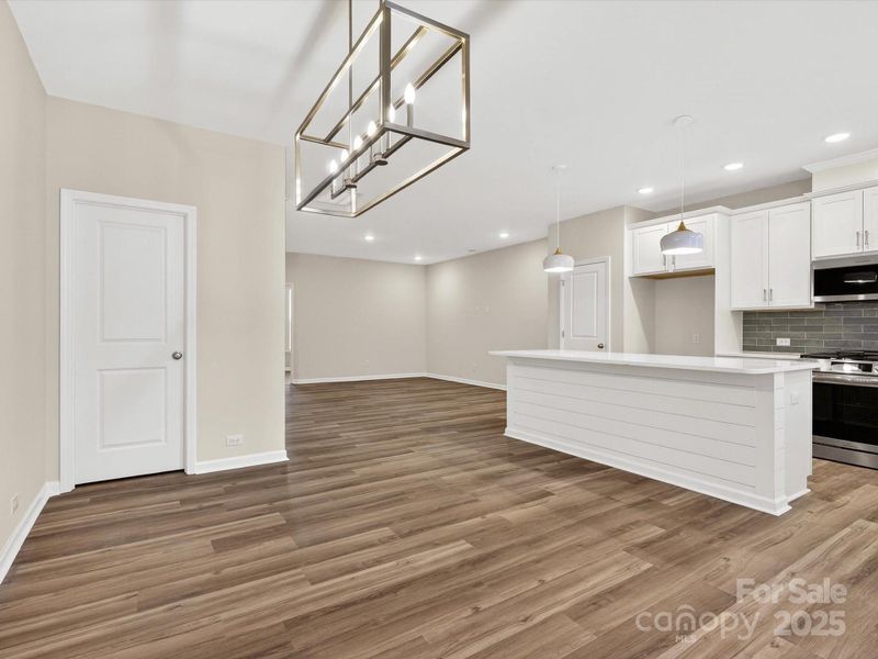 Spacious, unfurnished interior of a new home in North Creek Village, Huntersville (Image 29).