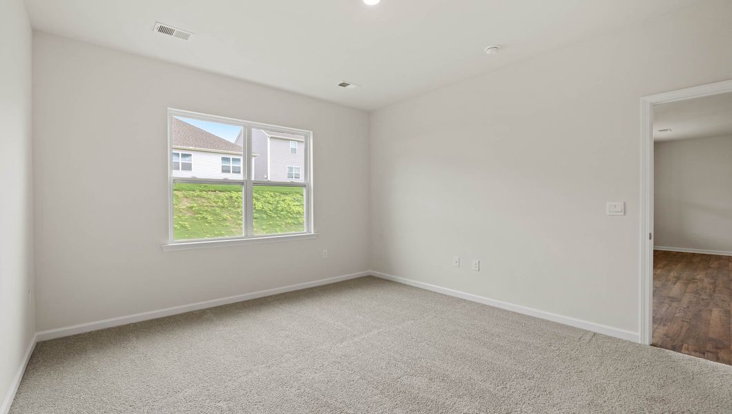 Representative unfurnished interior of a home built from the ARIA by D.R. Horton in Baxter Village, Boiling Springs (Image 14). Representative unfurnished interior of a home built from the ARIA by D.R. Horton in Baxter Village, Boiling Springs (Image 14).