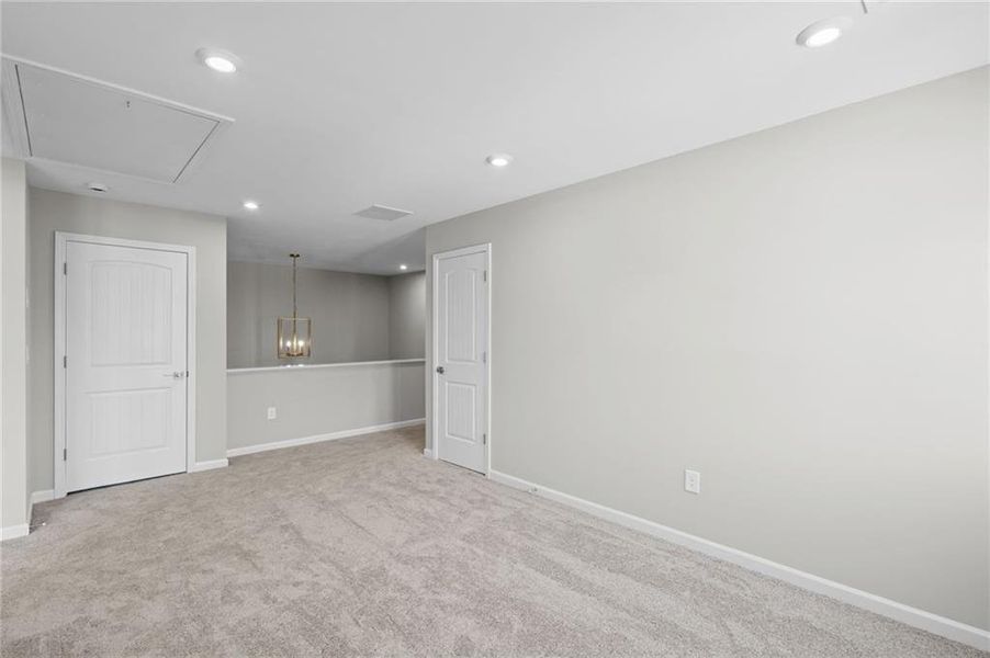 Spacious, unfurnished interior of a new home in Twin Lakes, Hoschton (Image 34). Spacious, unfurnished interior of a new home in Twin Lakes, Hoschton (Image 34).