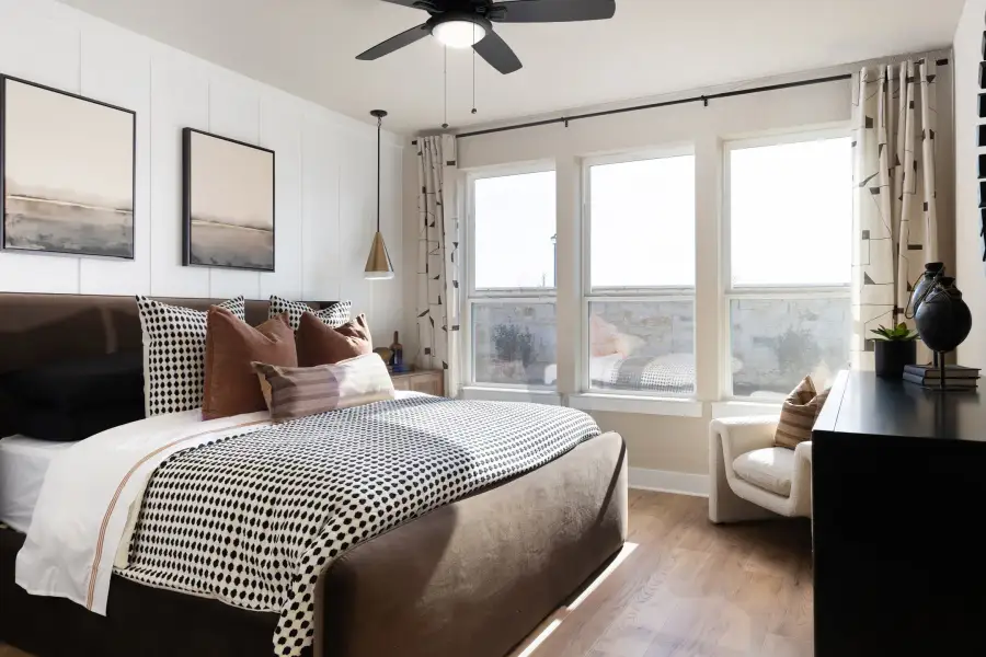 Furnished interior view inside a new home in Flora, Hutto (Image 29).