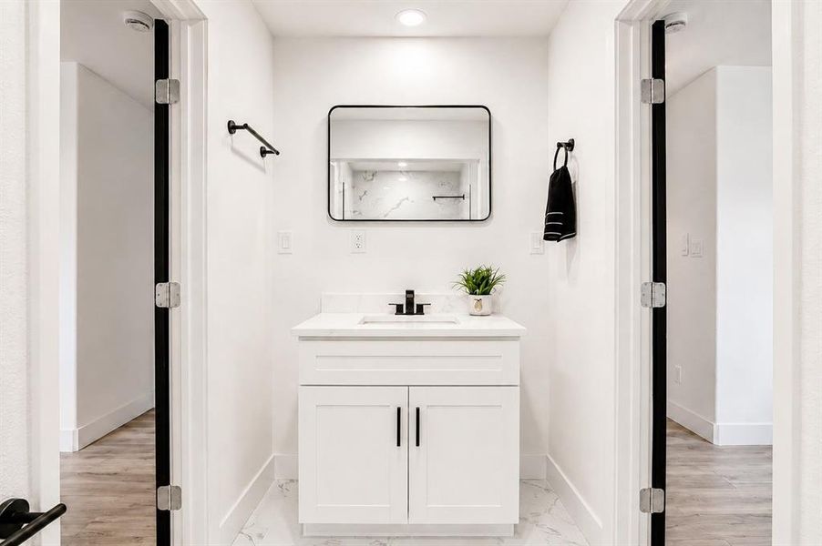 Furnished interior view inside a new home in , Granbury (Image 10).