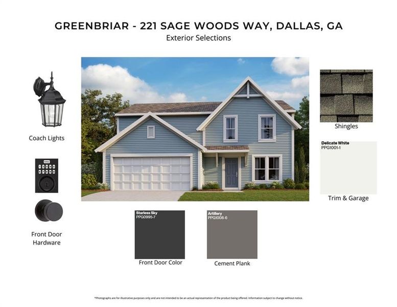 Sample of building materials used in homes in Sage Woods, Dallas (Image 2). Sample of building materials used in homes in Sage Woods, Dallas (Image 2).
