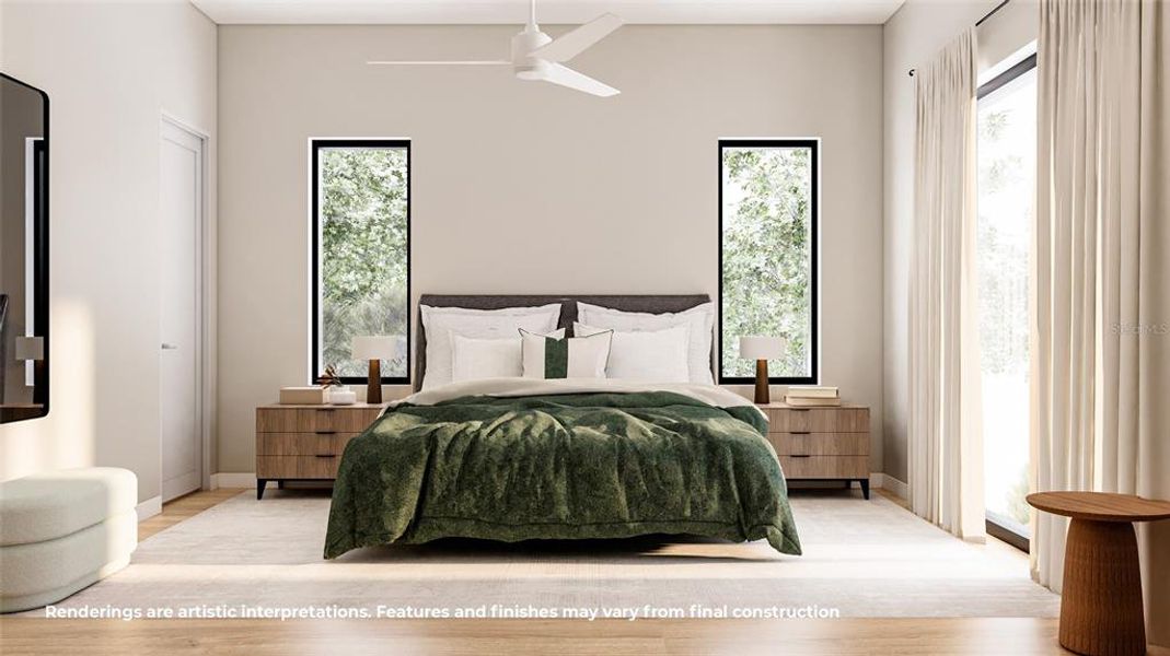 Furnished interior view inside a new home in , Winter Park (Image 10). Furnished interior view inside a new home in , Winter Park (Image 10).