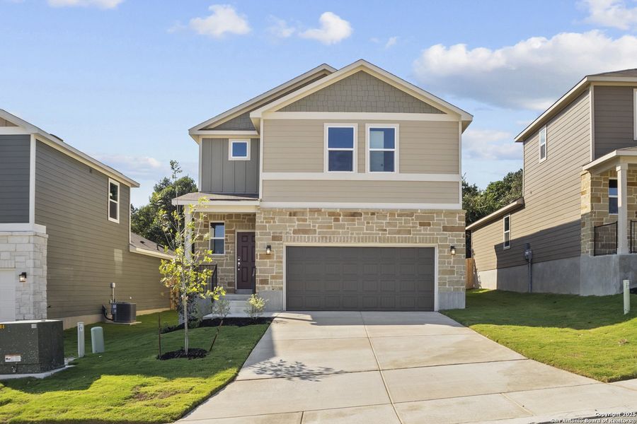 Front exterior of a home in the Rosemont Hill community, located in San Antonio, TX (Image 13). Front exterior of a home in the Rosemont Hill community, located in San Antonio, TX (Image 13).