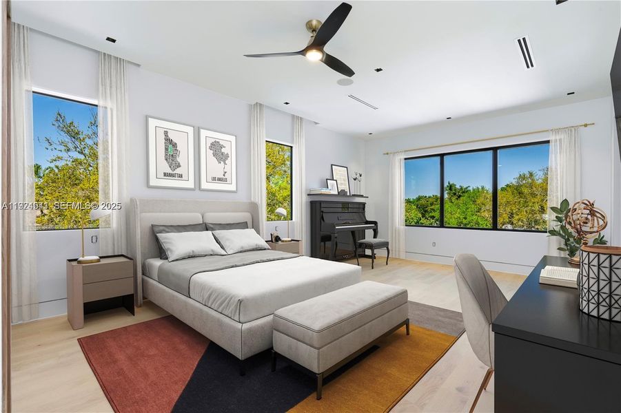 Furnished interior view inside a new home in , Davie (Image 12). Furnished interior view inside a new home in , Davie (Image 12).