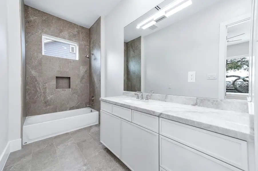 Furnished interior view inside a new home in , Houston (Image 11).