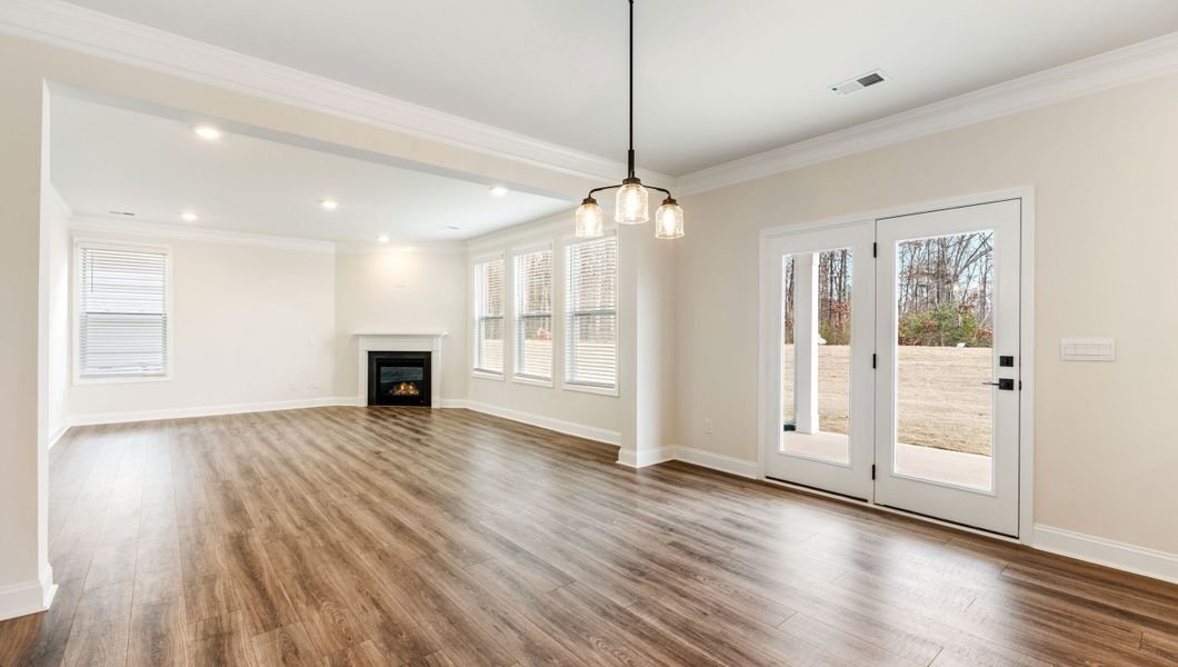 Spacious, unfurnished interior of a new home in Sycamore Cove, Woodruff (Image 17). Spacious, unfurnished interior of a new home in Sycamore Cove, Woodruff (Image 17).