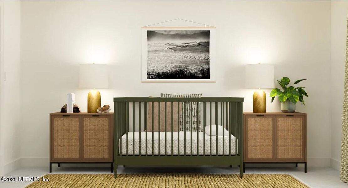 Furnished interior view inside a new home in Cove at Southwood, Jacksonville (Image 14).