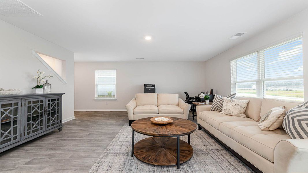 Furnished interior view inside a new home in Cottonwood Place, Tabor City (Image 8).