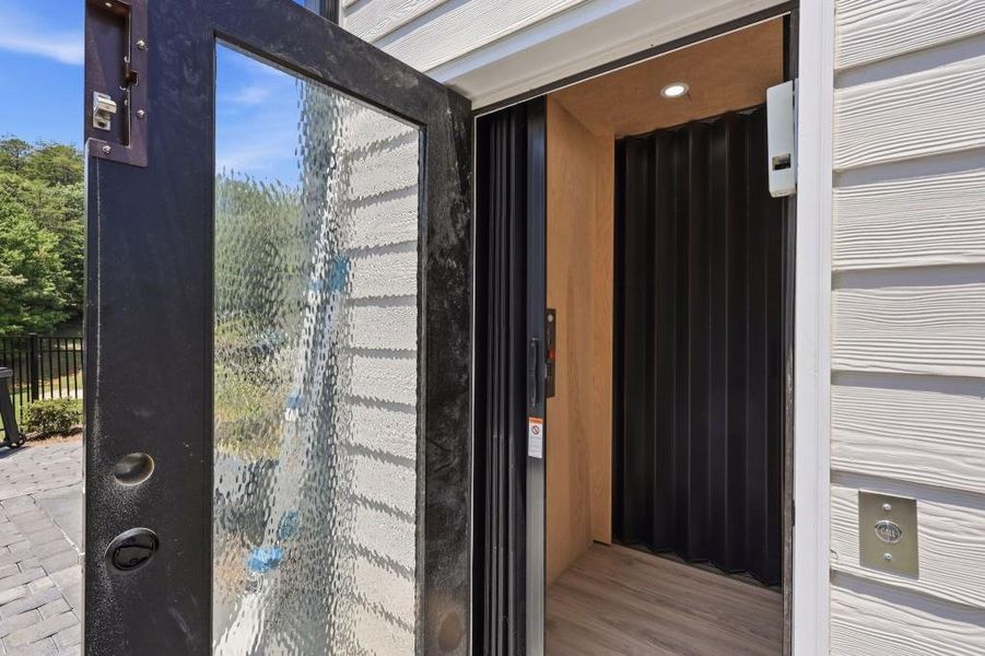 Exterior details and patio area of a home in , Helen (Image 32).